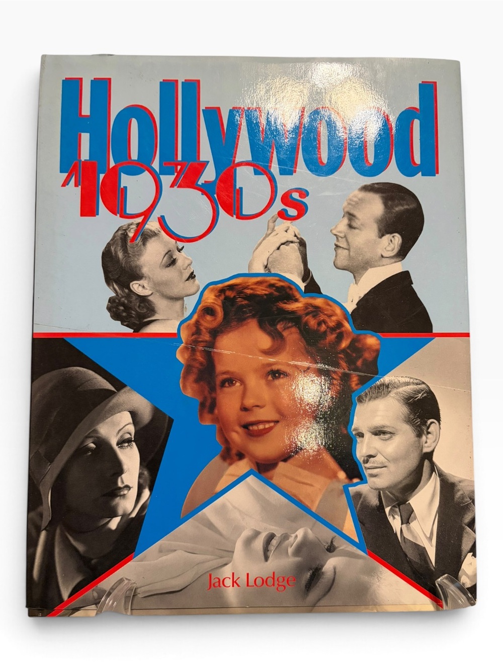 Vintage 1985 “Hollywood 1930s” Jack Lodge Golden Age movie stars hardcover book